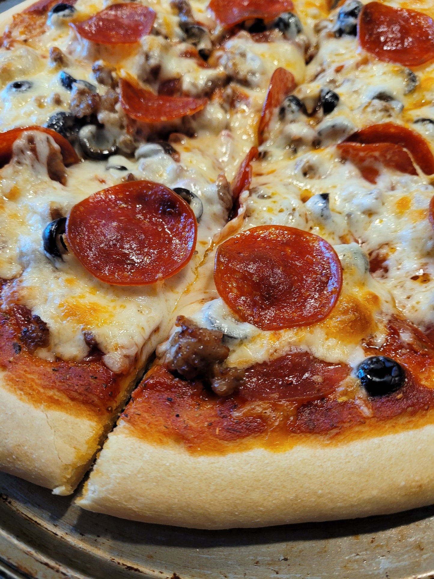 Authentic Old World Pizza Crust and Original Sauce Mix