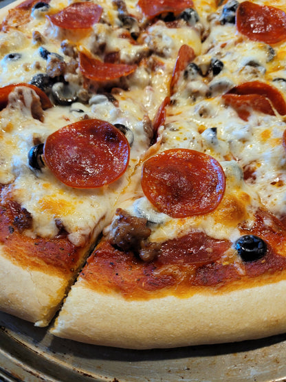 Authentic Old World Pizza Crust and Original Sauce Mix